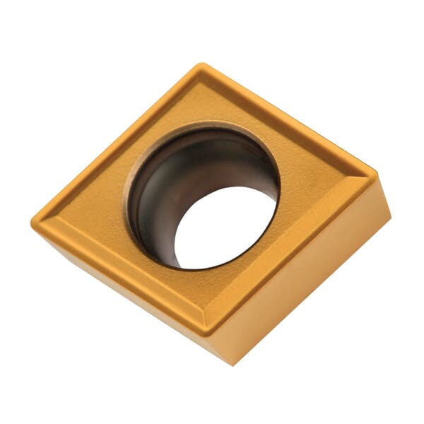Pramet 6753663 Turning Insert, ANSI Code: CCMT 21.51-FF:T8315, CCMT Insert, Material Grade: H, K, M, N, P, S, 21.51 Insert, Diamond Shape, 6 Seat, Positive Rake, Carbide, Manufacturers Grade: T8315
