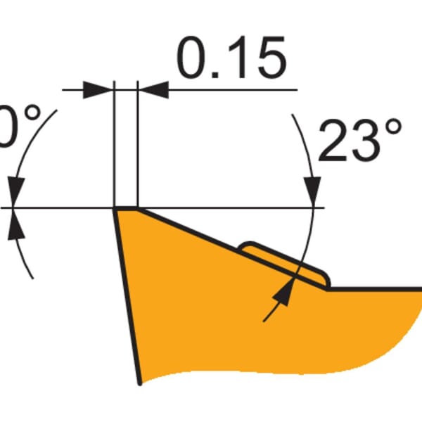 Pramet 6754542 Positive Milling Insert, ADKT Insert, 1505 Insert, Carbide, Manufacturers Grade: M9325, 85 deg Parallelogram Shape