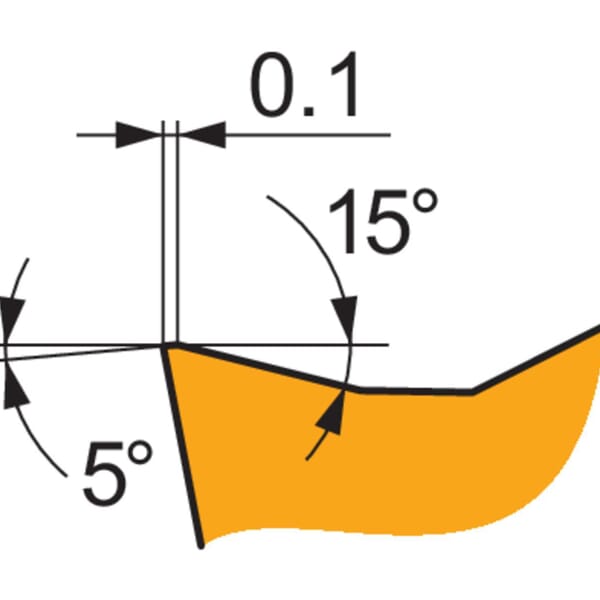 Pramet 6754582 Positive Single Sided Milling Insert, ANSI Code: TPKR 43PDSR M9325, TPKR Insert, 2204 Insert, Carbide, Manufacturers Grade: M9325, Triangular Shape