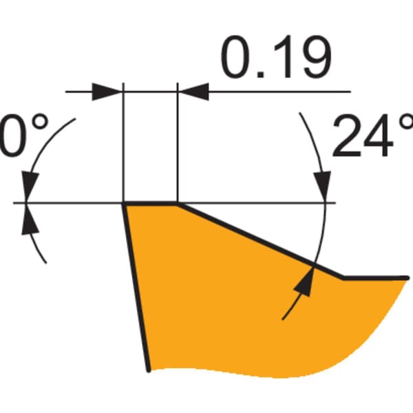 Pramet 6800817 Positive Milling Insert, ANSI Code: APKT -34-HM M8340, APKT Insert, 160416 Insert, Carbide, Manufacturers Grade: M8340, 85 deg Parallelogram Shape