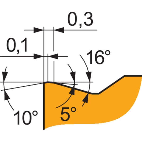 Pramet 6755070 Turning Insert, ANSI Code: WNMG 432-M T9310, WNMG Insert, Material Grade: H, K, P, 432 Insert, Trigon Shape, 8 Seat, Negative Rake, For Use On Hardened Steel, Cast Iron and Steel, Carbide, Manufacturers Grade: T9310