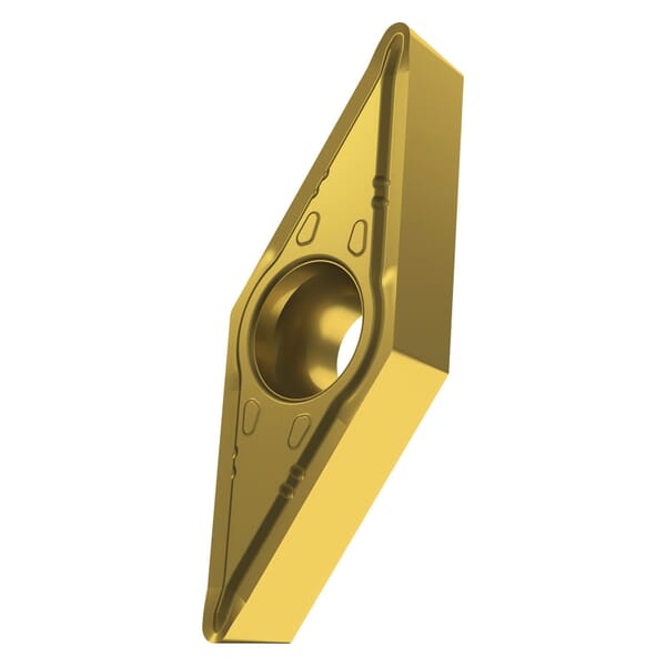 Pramet 6755618 Turning Insert, ANSI Code: VCMT 331-UR T8330, VCMT Insert, Material Grade: H, K, M, N, P, S, 331 Insert, Diamond Shape, 16 Seat, Positive Rake, For Use On Hardened Steel, Cast Iron, Stainless Steel, Aluminum, Steel and Titanium/Super Alloys