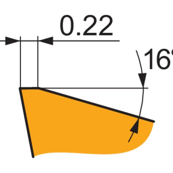 Pramet 7056845 Positive Milling Insert, PDKX Insert, 0905 Insert, Carbide, Manufacturers Grade: M6330, Pentagon Shape