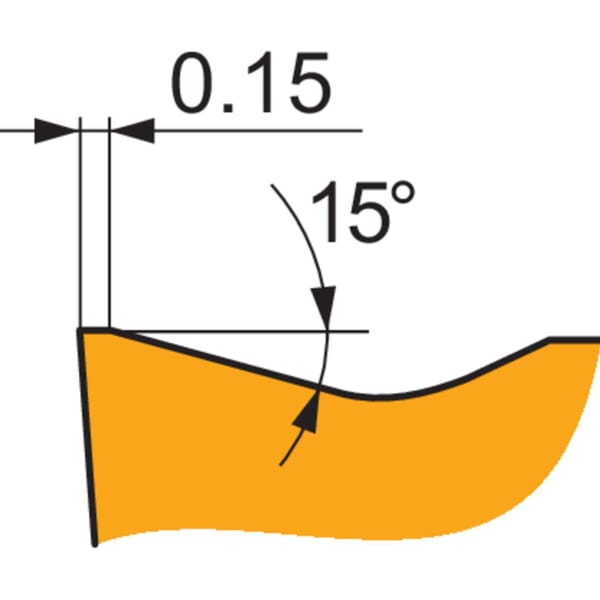 Pramet 6800873 Negative Milling Insert, ANSI Code: SNHQ 120305TRL:M8340, SNHQ TRL Insert, 120305 Insert, Carbide, Manufacturers Grade: M8340, Squared Shape