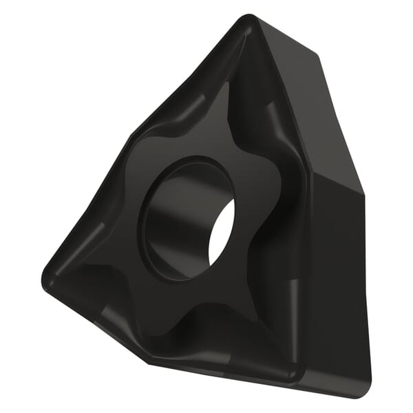 Pramet 6834748 Turning Insert, ANSI Code: WNMG 433-NF T9315, WNMG Insert, Material Grade: H, K, P, 433 Insert, Trigon Shape, 8 Seat, Negative Rake, For Use On Hardened Steel, Cast Iron and Steel, Carbide, Manufacturers Grade: T9315