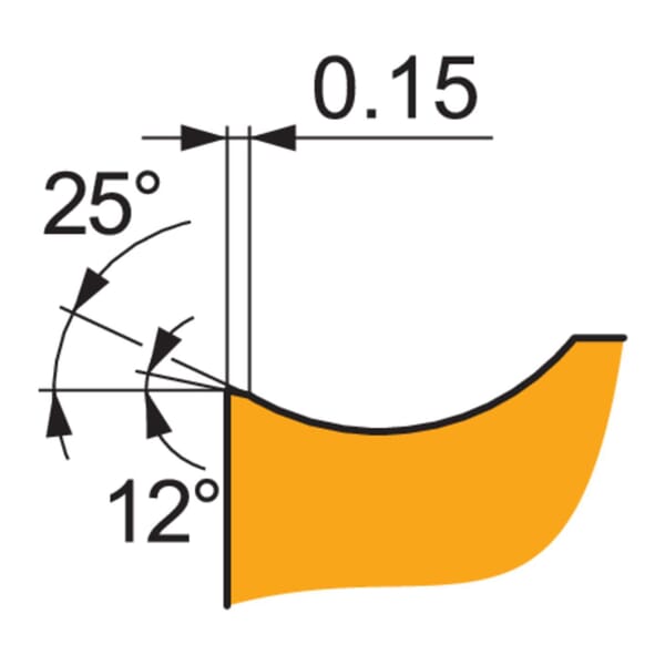 Pramet 6834724 Turning Insert, ANSI Code: VNMG 332-NF T9315, VNMG Insert, Material Grade: H, K, P, 332 Insert, Diamond Shape, 16 Seat, Negative Rake, For Use On Hardened Steel, Cast Iron and Steel, Carbide, Manufacturers Grade: T9315