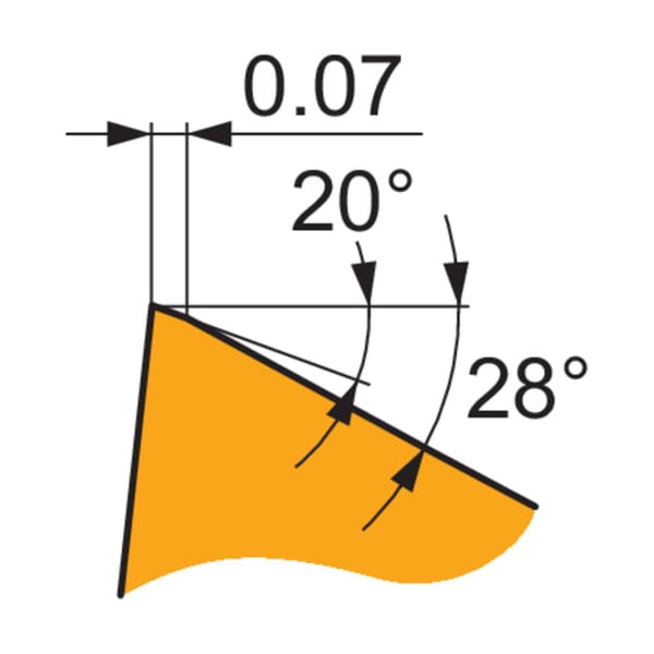 Pramet 7051461 Negative Milling Insert, LNGX Insert, 120508 Insert, Carbide, Manufacturers Grade: M8345, Rectangle Shape