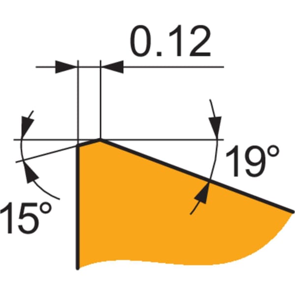 Pramet 6941425 Double Sided Negative Milling Insert, LNMU Insert, 160708 Insert, Carbide, Manufacturers Grade: M9325, Rectangle Shape