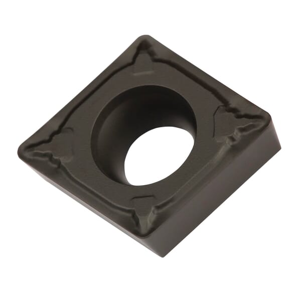 Pramet 6754733 Turning Insert, ANSI Code: CCMT 21.50.5-UR:T7335, CCMT Insert, Material Grade: M, P, S, 21.50.5 Insert, Diamond Shape, 6 Seat, Positive Rake, For Use On Stainless Steel, Steel and Titanium/Super Alloys, Carbide, Manufacturers Grade: T7335