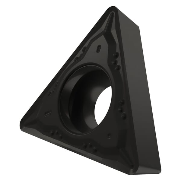 Pramet 6922921 Turning Insert, ANSI Code: TCMT 21.50.5-FM T9315, TCMT Insert, Material Grade: H, K, P, 21.50.5 Insert, Triangular Shape, 11 Seat, Positive Rake, For Use On Hardened Steel, Cast Iron and Steel, Carbide, Manufacturers Grade: T9315
