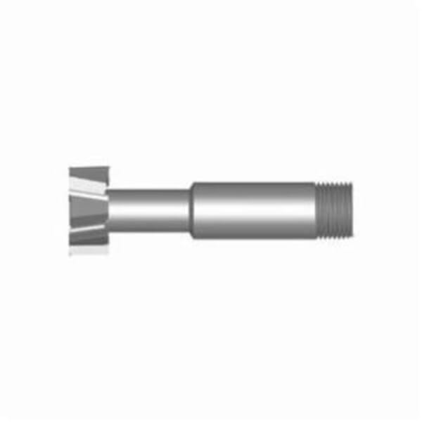 Dormer 5985585 C810 Type N T-Slot Cutter, 21 mm Dia Cutter, 9 mm W Cutting, 6 Teeth, 12 mm Dia Shank, 69 mm OAL