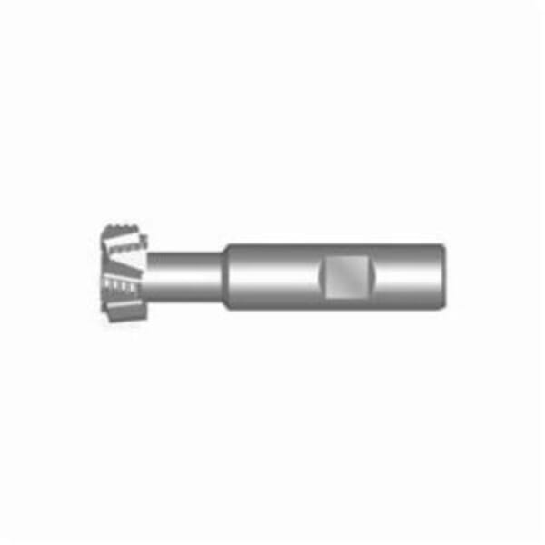 Dormer 5985545 C801 Type NF T-Slot Cutter, 25 mm Dia Cutter, 11 mm W Cutting, 8 Teeth, 16 mm Dia Shank, 82 mm OAL