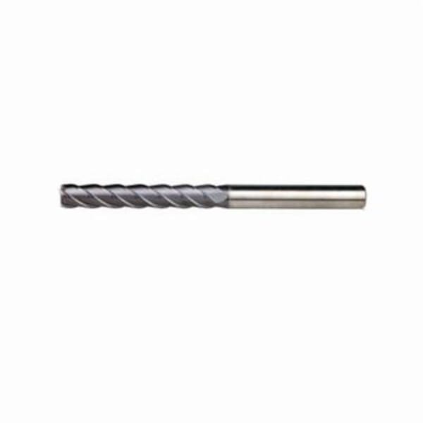 Dormer 6706760 S218 Type N Extra Long Length End Mill, 5 mm Dia Cutter, 31 mm Length of Cut, 4 Flutes, 5 mm Dia Shank, 100 mm OAL, AlTiN Coated