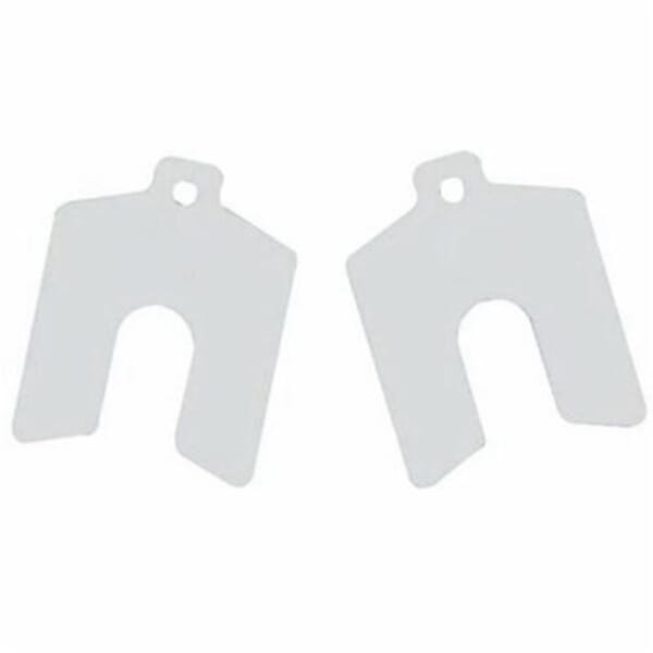 Precision Brand 42245 Branded Shim Plain Slotted Shim, 2 in L x 2 in W, 0.025 in THK, 300 Stainless Steel