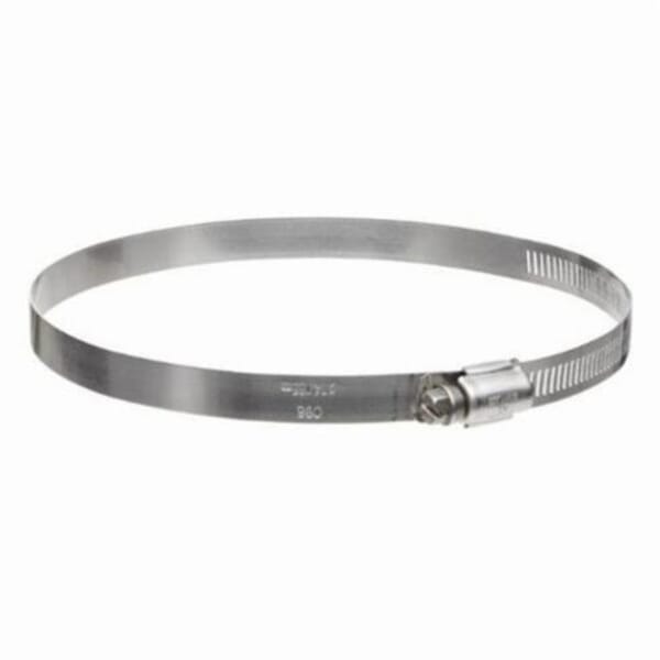 Precision Brand B96HS B-HS Standard Hose Clamp, 4-1/2 to 6-1/2 in Clamping, Stainless Steel Band, Stainless Steel Bolt, Plain