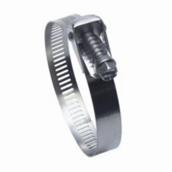 Precision Brand QR248HS QR-HS Quick Release Hose Clamp, 1-3/4 to 16 in Clamping, Stainless Steel Band, 300 Stainless Steel Bolt, Plain
