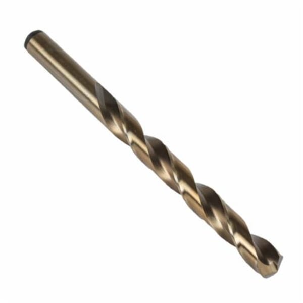 Precision Twist Drill 5997791 R18CO Heavy Duty Jobber Length Drill Bit, #65 Drill - Wire, 0.035 in Drill - Decimal Inch, 135 deg Point, HSS-E, Bronze Oxide