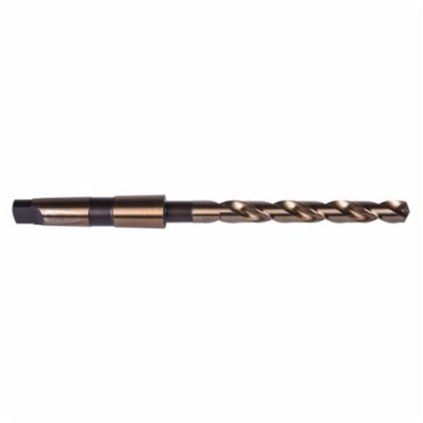Precision Twist Drill 6000968 209CO Heavy Duty Taper Shank Drill Bit, 1-1/8 in Drill - Fraction, 1.125 in Drill - Decimal Inch, #4 Morse Taper Shank Taper, HSS-E