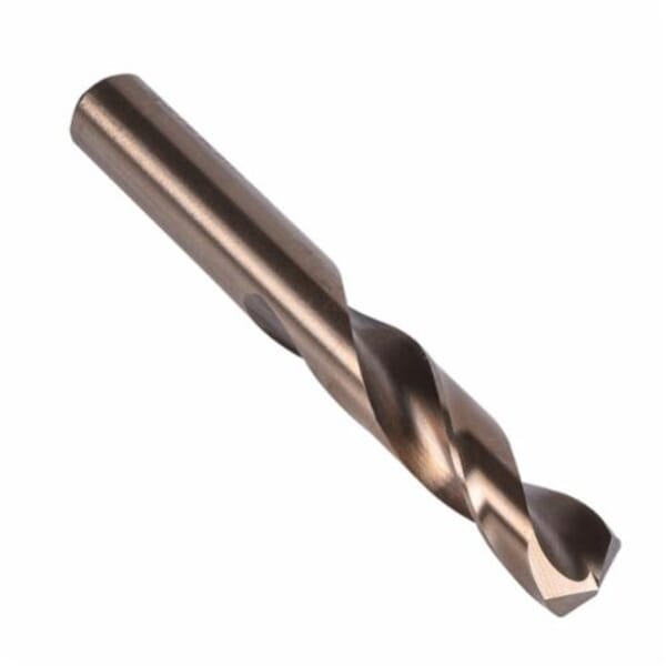 Precision Twist Drill 5995991 M40CO Heavy Duty Short Length Drill Bit, 5/64 in Drill - Fraction, 0.0781 in Drill - Decimal Inch, HSS-E, Bronze