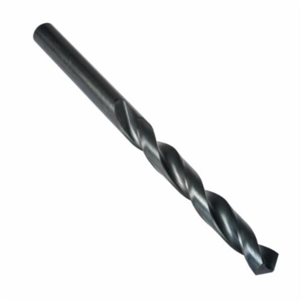Precision Twist Drill 051042 R51 General Purpose Taper Length Drill, 21/32 in Drill - Fraction, 0.6562 in Drill - Decimal Inch, 9 in OAL, HSS, Bright