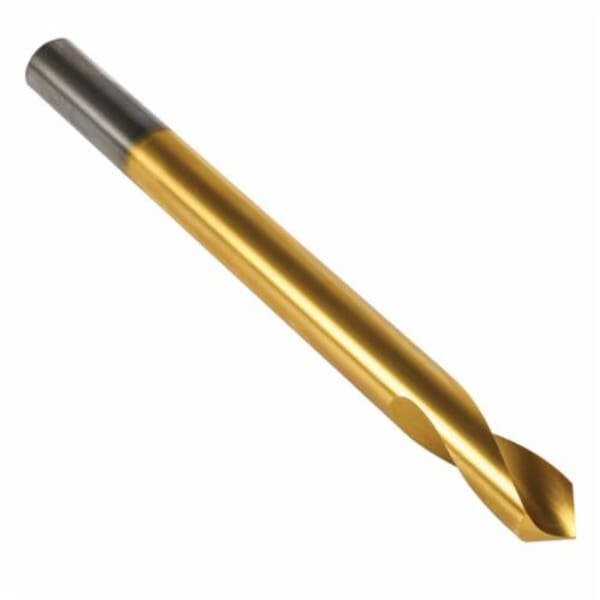 Precision Twist Drill 6000222 SPRG-90 Regular Length Special Purpose Spotting Drill, 1/2 in Dia, 6 in OAL, HSS, TiN Coated