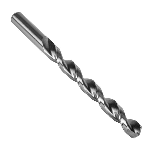 Precision Twist Drill 5997179 QC21P General Purpose Heavy Duty Jobber Length Drill Bit, #45 Drill - Wire, 0.082 in Drill - Decimal Inch, 135 deg Point, HSS, Bright