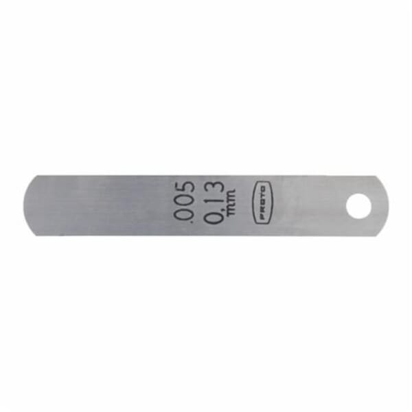 Proto J0015 Short Blade Feeler Gauge, 1 Blade, 3-1/16 in L x 1/2 in W x 0.0015 in THK