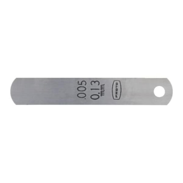 Proto J005 Short Blade Feeler Gauge, 1 Blade, 3-1/16 in L x 1/2 in W x 0.005 in THK