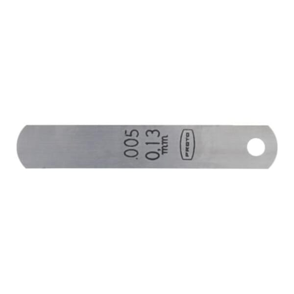 Proto J008 Short Blade Feeler Gauge, 1 Blade, 3-1/16 in L x 1/2 in W x 0.008 in THK