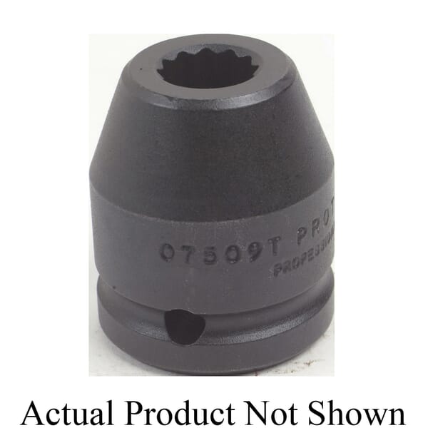Proto TorquePlus J07534T Standard Length Socket, Imperial, 3/4 in Square Drive, 2-1/8 in