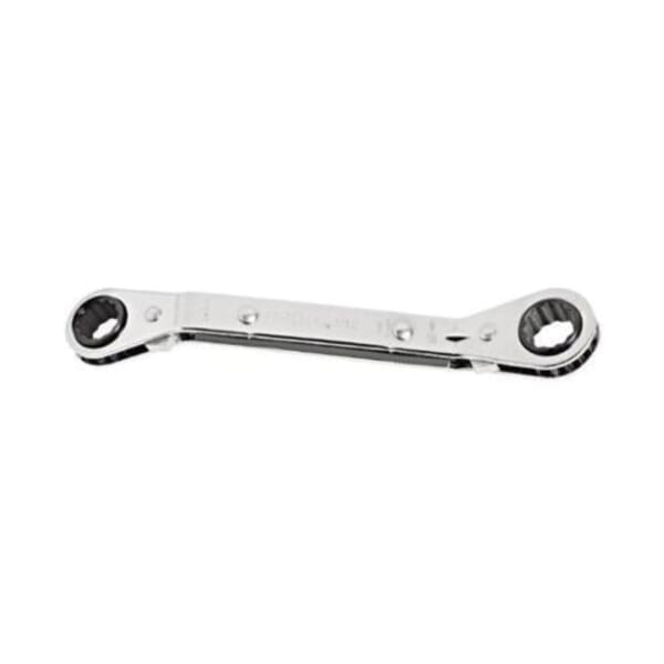 Proto J1179T Reversible Box End Wrench, 7/32 x 9/32 in Wrench, 12 Points, 25 deg Offset, 4-1/8 in OAL, Steel, Full Polished