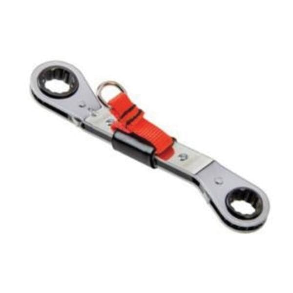 Proto J1187M-A-TT Double Box End Wrench, 19 x 21 mm Wrench, 12 Points, 25 deg Offset, 8-45/64 in OAL, Alloy Steel, Full Polished, ASME Specified