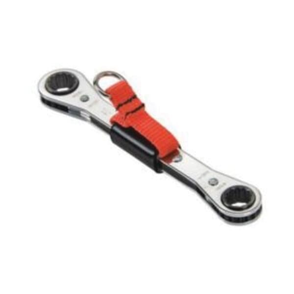 Proto J1192T-A-TT Double Box End Wrench, 3/8 x 7/16 in Wrench, 12 Points, 0 deg Offset, 5-1/2 in OAL, Alloy Steel, Full Polished, ASME Specified