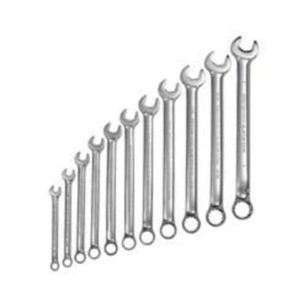 Proto J1200H11T5 Anti-Slip Combination Wrench Set, 11 Pieces, 3/8 to 1 in, Full Polished