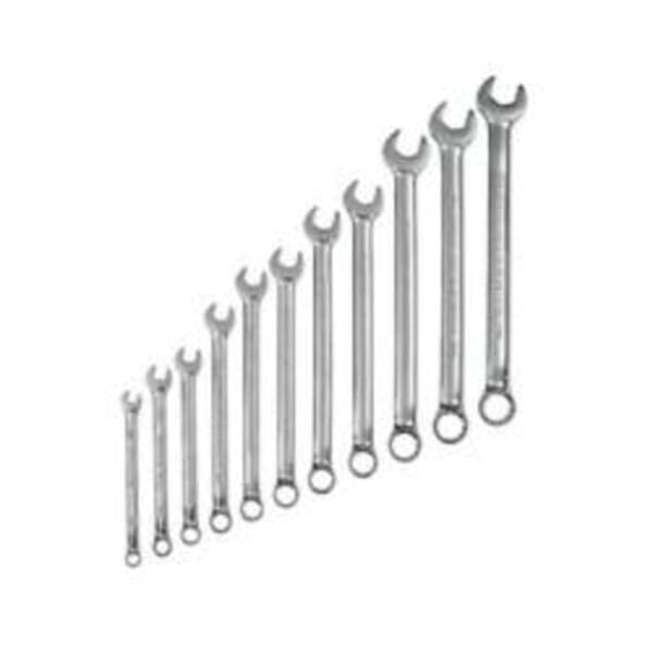 Proto J1200HM11T5 Anti-Slip Combination Wrench Set, 11 Pieces, 7 to 19 mm, Full Polished