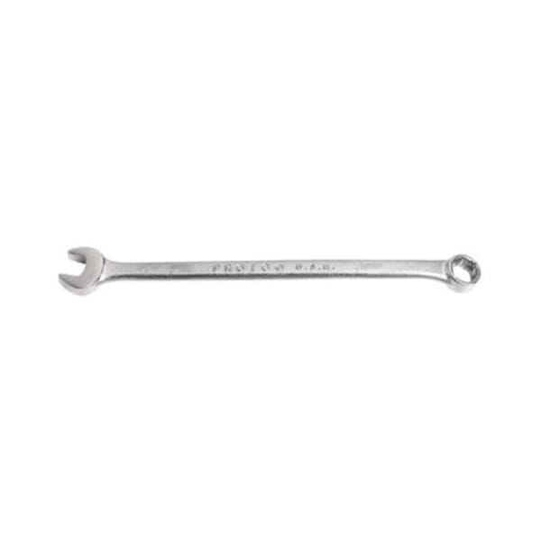Proto TorquePlus J1218MHASD Anti-Slip Design Combination Wrench, Metric, 18 mm, 6 Points, 15 deg Offset, 271.3 mm OAL, Alloy Steel, Satin, ASME B107.100