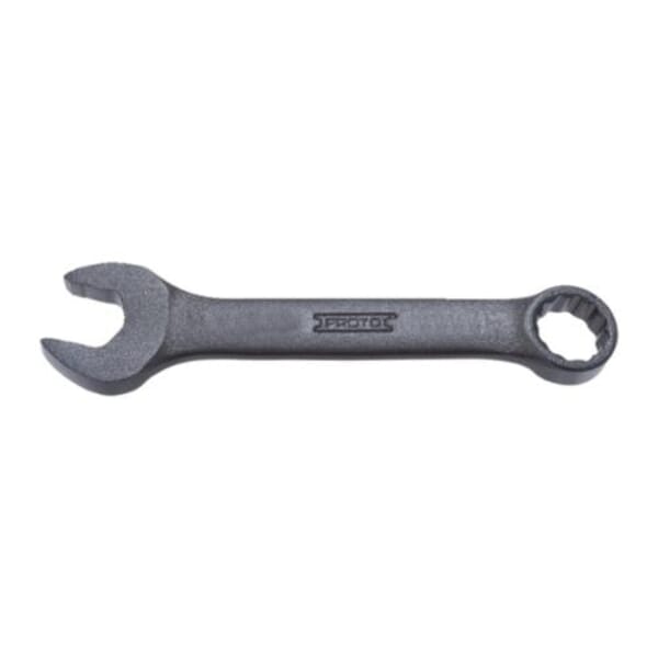 Proto TorquePlus J1213MESB Combination Wrench, 13 mm, 12 Points, 15 deg Offset, 4-5/16 in OAL, Alloy Steel, Black Oxide, ASME B107.100-2061