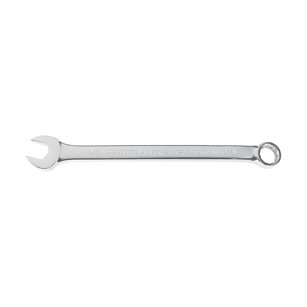 Proto TorquePlus J1248 Anti-Slip Design Combination Wrench, 1-1/2 in Wrench, 12 Points, 15 deg Offset, 19-3/8 in OAL, Alloy Steel, Satin, ASME B107.100, ANSI B107.6
