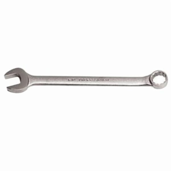 Proto TorquePlus J1252 Anti-Slip Design Combination Wrench, 1-5/8 in Wrench, 12 Points, 15 deg Offset, 20-1/4 in OAL, Alloy Steel, Satin, ASME B107.100, ANSI B107.6