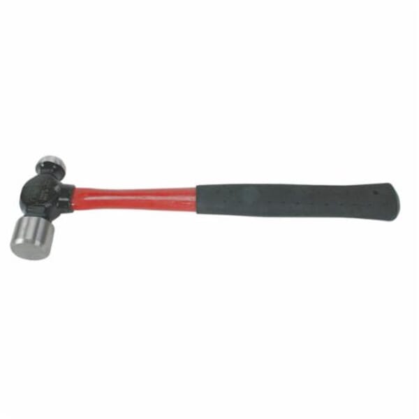 Proto J1316PGD Ball Pein Hammer, 13 in OAL, 16 oz Forged Steel Head, Fiberglass Handle