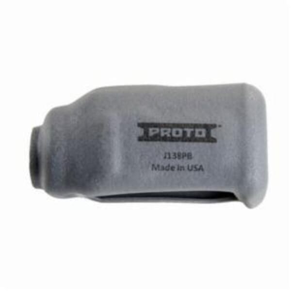 Proto J138PB Protective Boot, For Use With 3/8 in Drive and 1/2 in Compact Impact Wrench, 1750 bpm, 525 ft-lb Torque, 10500 rpm, 4.4 cfm