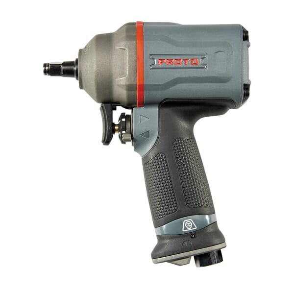 Proto J138WP Air Impact Wrench, 3/8 in Drive, 525 ft-lb Torque, 4.4 cfm Air Flow, 6 in OAL