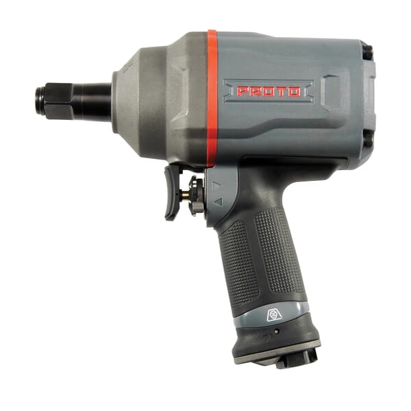 Proto J175WP Air Impact Wrench, 3/4 in Drive, 1560 ft-lb Torque Rating, 7.1 cfm Air Flow, 8-29/32 in OAL
