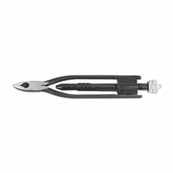 Proto J191 Automatic Safety Wire Twister Plier, Flat Top/Diamond Serrated Jaw, 10-3/8 in OAL, CW, ASME B107.500, ASME B107.18, US Federal GGG-P-480E