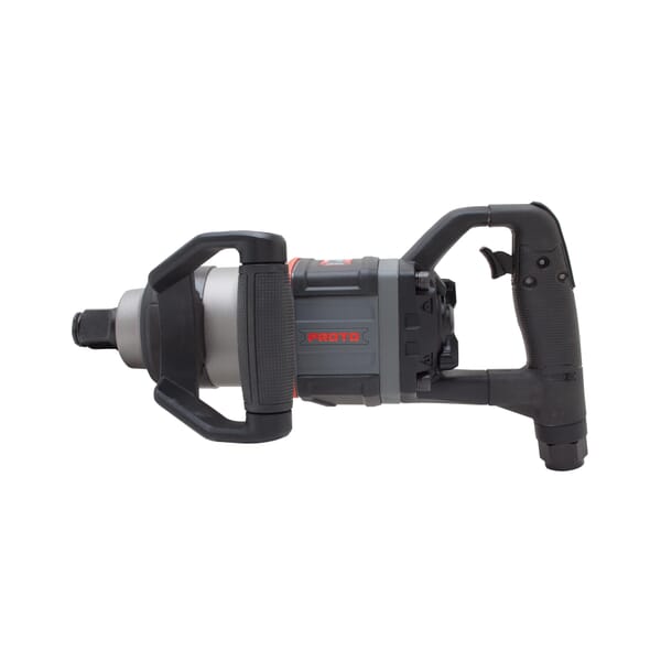 Proto J199WD In-Line Air Impact Wrench, 1 in Drive, 2500 ft-lb Torque Rating, 12 cfm Air Flow, 13.6 in OAL
