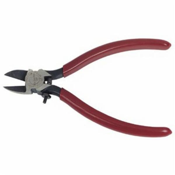 Proto J212G Diagonal Cutter Plier, 3/4 in L x 3/4 in W x 7/16 in THK Forged Alloy Steel Oval Jaw, 6-3/4 in OAL