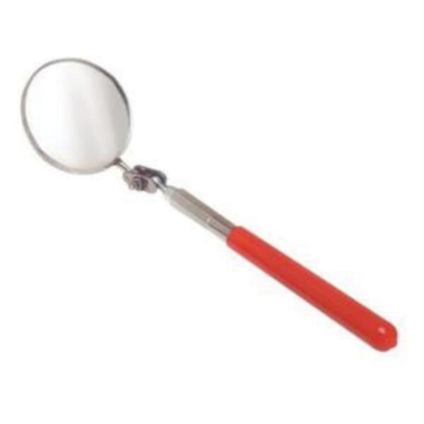 Proto J2372XL Retractable Inspection Mirror, 2-1/4 in Mirror, Circular Shape, 6-1/2 to 36-3/8 in L, Telescoping Handle