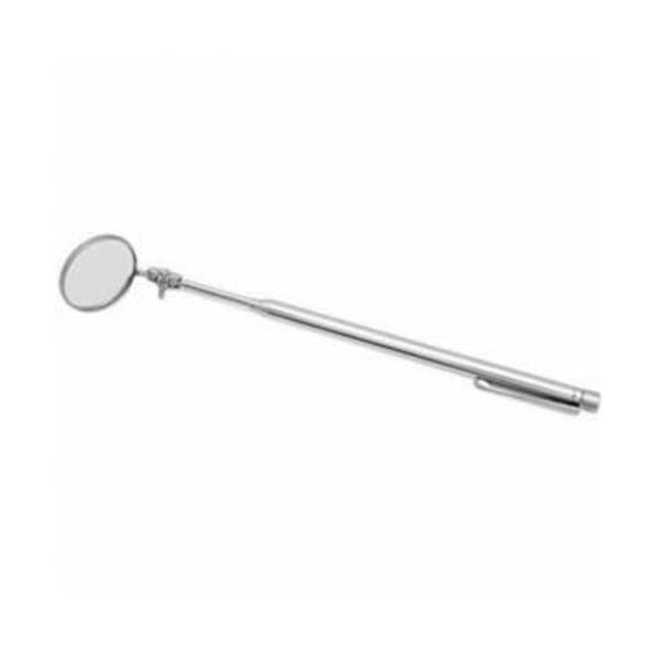 Proto J2383XL Fixed Length Inspection Mirror With Magnetic Base, 1-1/4 in Mirror, Circular Shape, 5-3/4 to 27-1/4 in L, Telescoping Handle