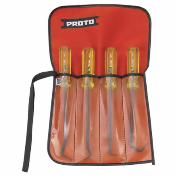 Proto J2384S Standard Pick Set, 4 Pieces, 1/4 in Shank, 1 lb