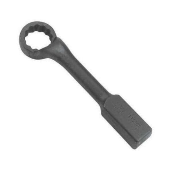 Proto J2625SW Heavy Duty Striking Wrench, Imperial, 1-9/16 in Box End Wrench, 12 Points, 12 in OAL, 1-1/8 in THK Box End, Black Oxide